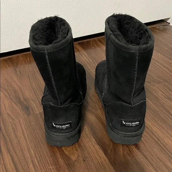 Kookaburra by UGG Women’s Koola Short Black Suede Fashion Boot Size 9 - Picture 5 of 8